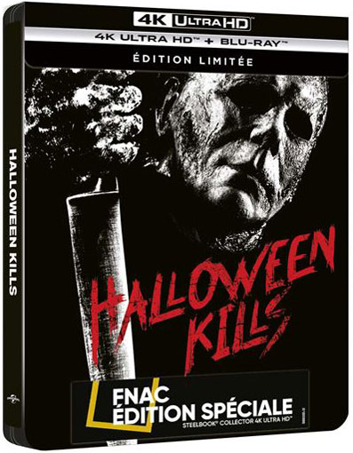 halloween Kills steelbook bluray dvd 4K Ultra HD UHD