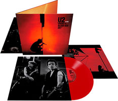 0 u2 rock live blood red vinyl lp