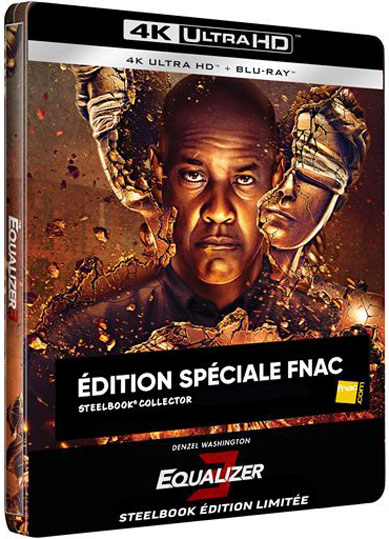 Equalizer 3 steelbook collector bluray 4k ultra hd