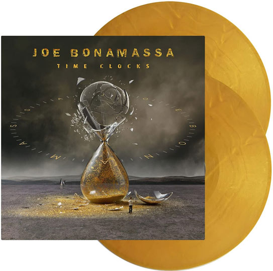 Joe bonamassa time clocks nouvel album 2021 Vinyl LP edition limitee