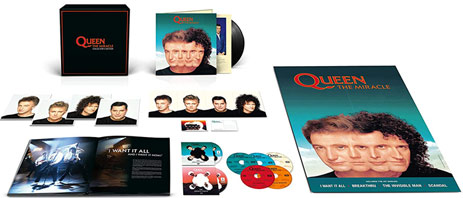 0 queen miracle vinyl cd bluray freddie