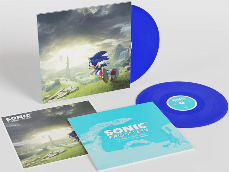 sonic frontiers ost soundtrack bande originale vinyle LP edition