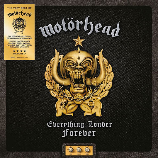 Motorhead best of greatest hits 4 vinyle lp edition louder forever