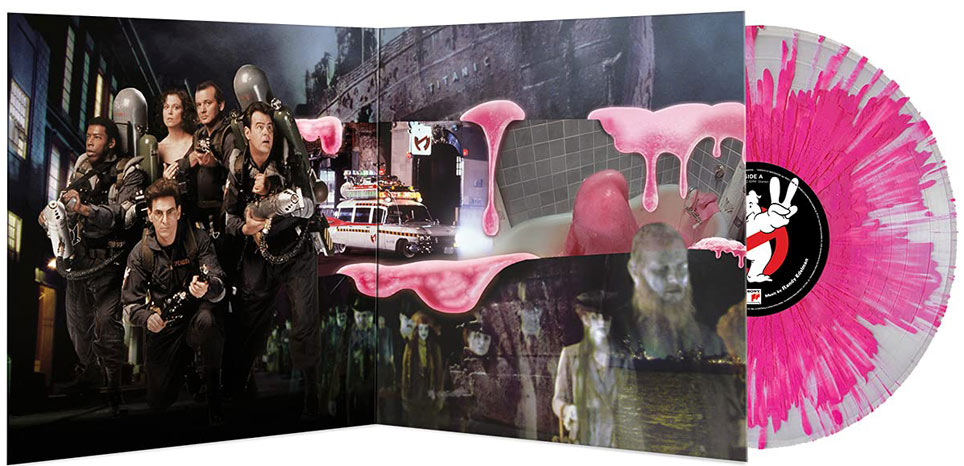 ghostbuster 2 bo ost soundtrack vinyl lp marble pink slime