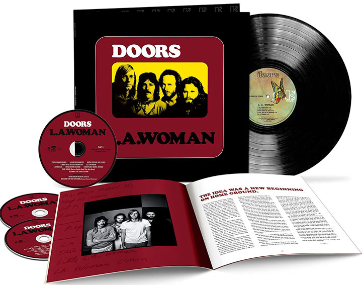 LA Woman The Doors edition 50th anniversary coffret deluxe vinyl LP CD Box