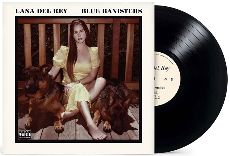 Lana del rey blue Banisters nouvel album 2021 CD K7 Vinyle LP 2LP