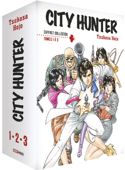 manga city hunter nicky larson coffret collector 3 tomes