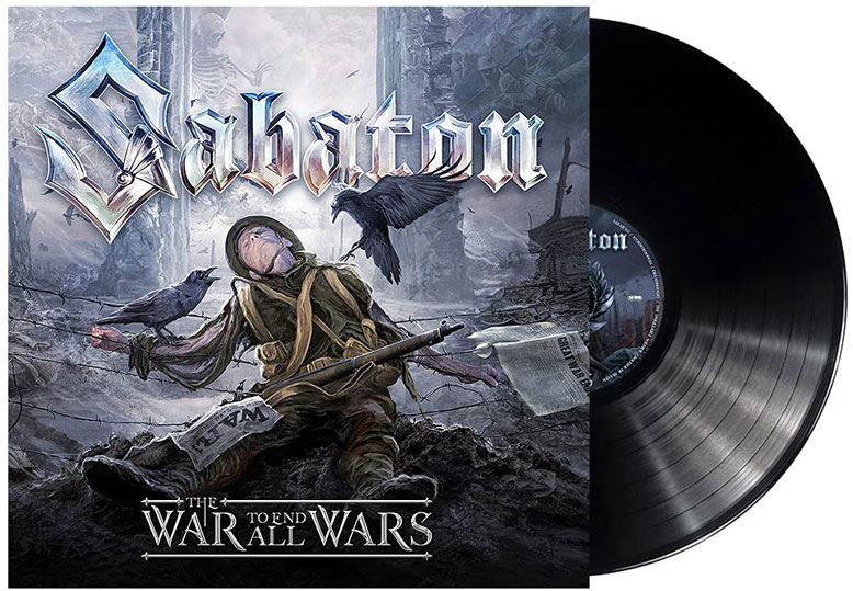 Sabaton The War to End all Wars vinyle lp deluxe edition