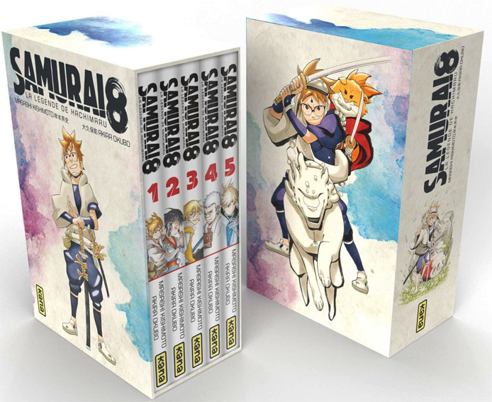 samurai 8 coffret integrale manga edition collector kana 2021