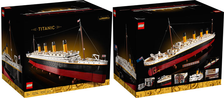 Lego collector titanic 2021
