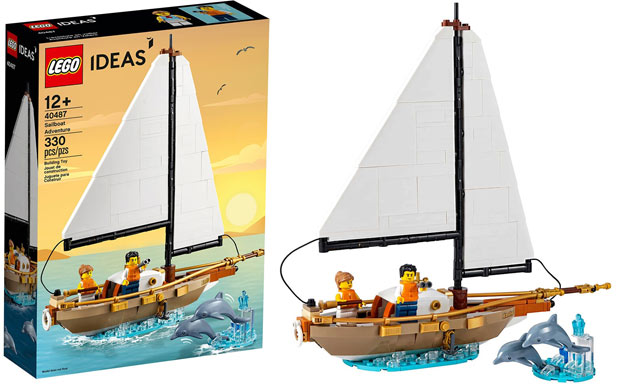 LEGO Ideas 40487 Sailboat Adventure bateau voilier 2021