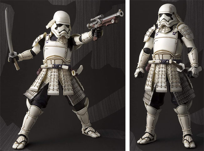 star wars figurine bandai samurai stormtrooper