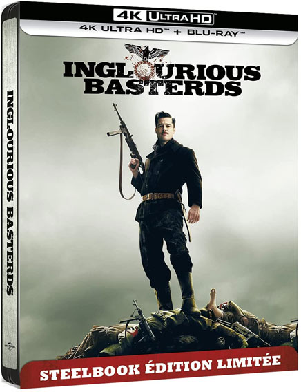 steelbook inglorious basterd Blu ray 4K Ultra HD edition collector