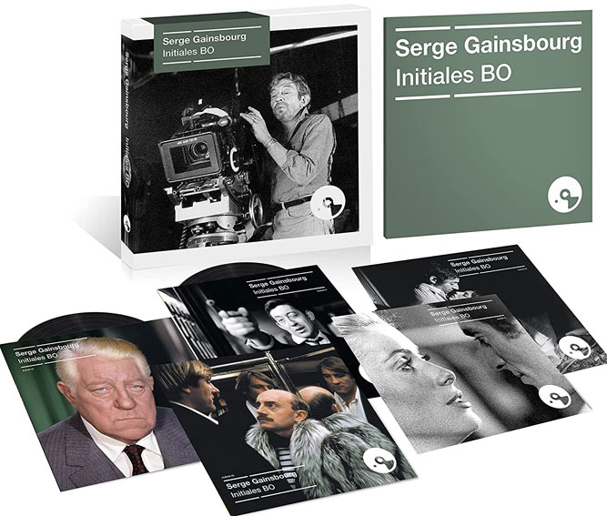 Serge gainsbourg initial BO coffret collector 5 Vinyles 5LP bande originale