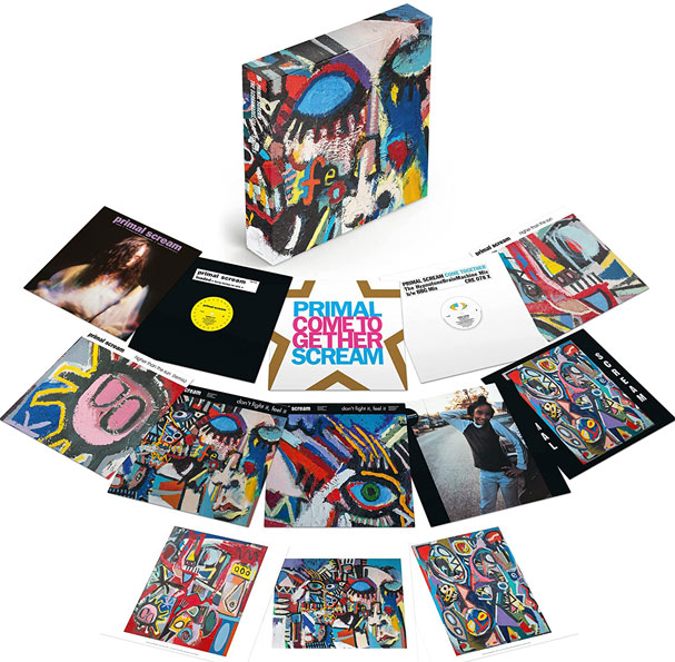 Coffret primal Scream Screamadelica Vinyles LP edition collector deluxe 30th anniversary 2021