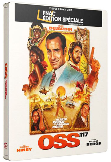 OSS 117 nouveau film Steelbook Collector Blu ray edition limitee 2021