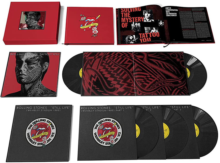 Rolling stones Tattoo you coffret box vinyle collector