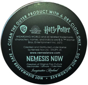 certificat nemesis now collection harry potter