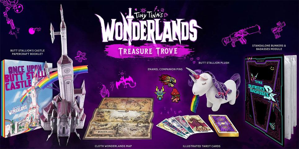 Tiny tina wonderlands coffret collector PS4 PS5 Switch