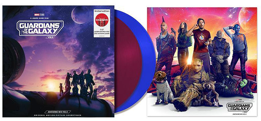 Guardians Galaxy Vol 3 Awesome Mix Volume 3 2LP vinyl edition 2023