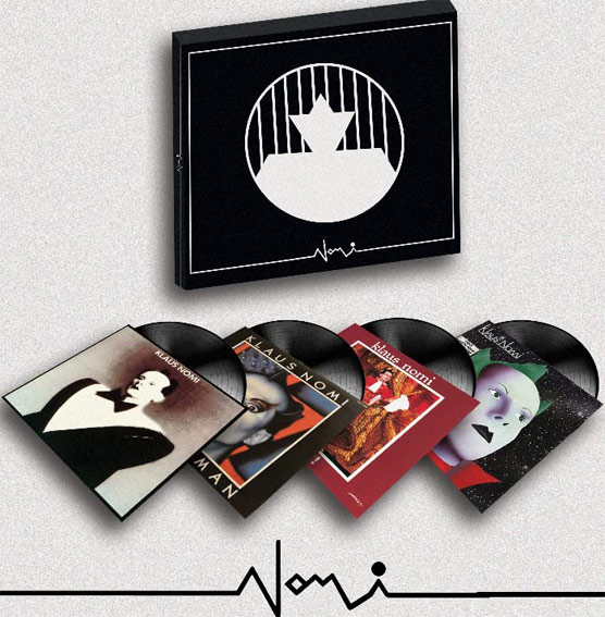 Klaus Nomi coffret integrale vinyl lp editino collector limitee 40th anniversary 2023