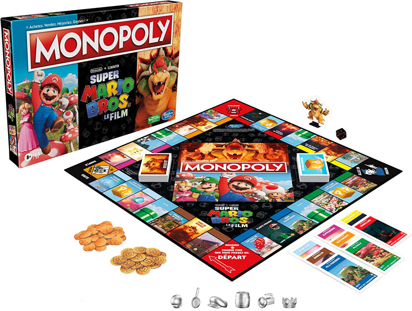 Monopoly super mario le film edition 2023