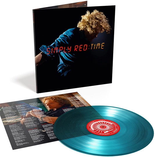 Simply red nouvel album time vinyl lp edition collector limitee colore