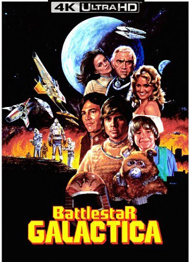 battlestar Galactica film 1978 steelbook bluray 4k ultra hd