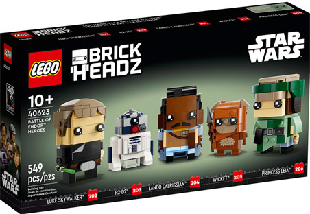 figurine brick headz lego star wars 2023