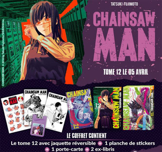 manga chainsaw man t12 collector