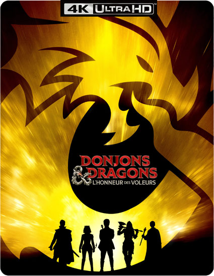 donjon dragon film honneur des voleurs bluray 4k ultra hd edition steelbook 2023