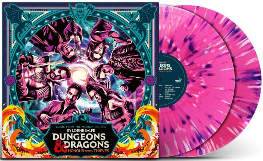 Donjons dragons dungeons dragons ost soundtrack bande originale Vinyl 2LP edition collector 2023