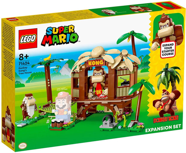 Lego Donkey Kong 71424 Super Mario cabane arbre tree house