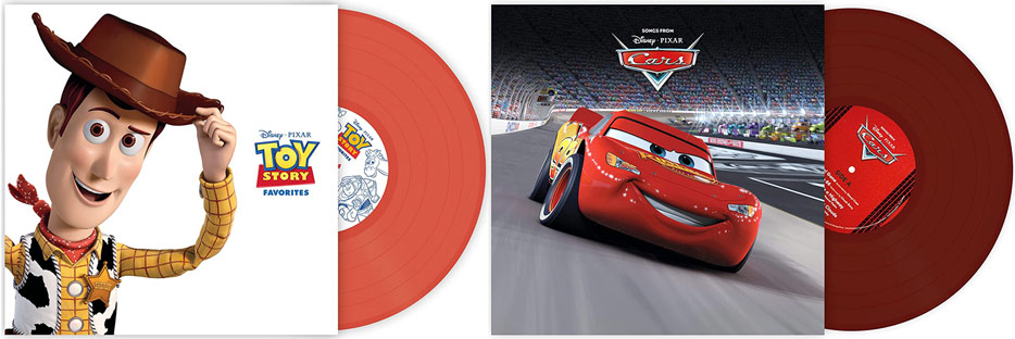 vinyl ost soundtrack disney cars toy story