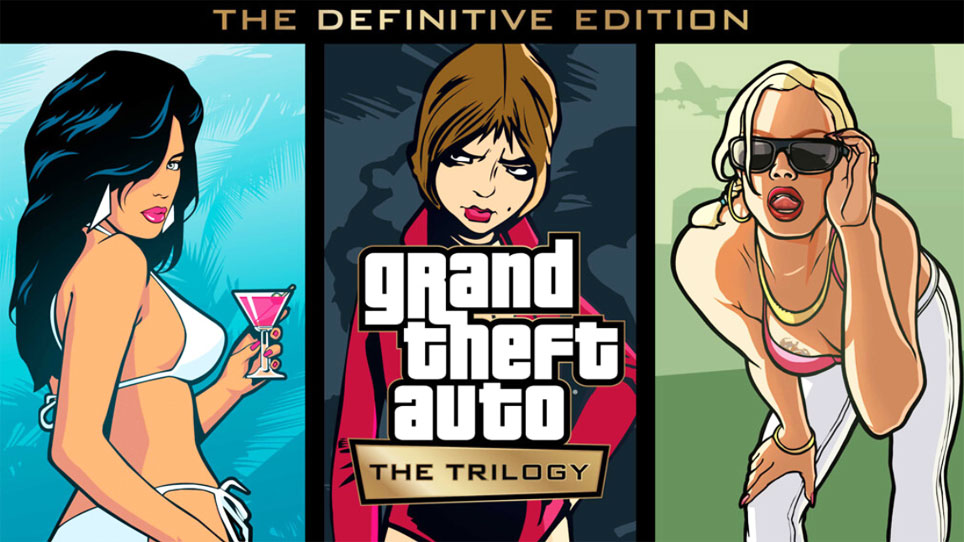 gta trilogy grand theft auto PS4 PS5 trilogie gta definitive edition