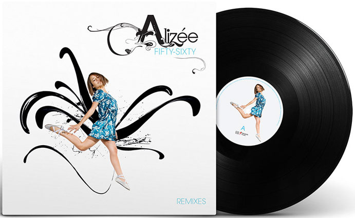 Alizee fifty sixty vinyl maxi 45t