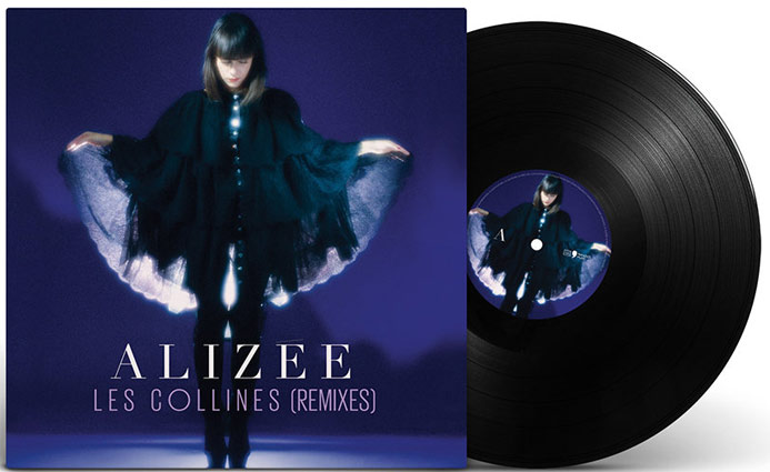 Alizee vinyl album les collines maxi 45t