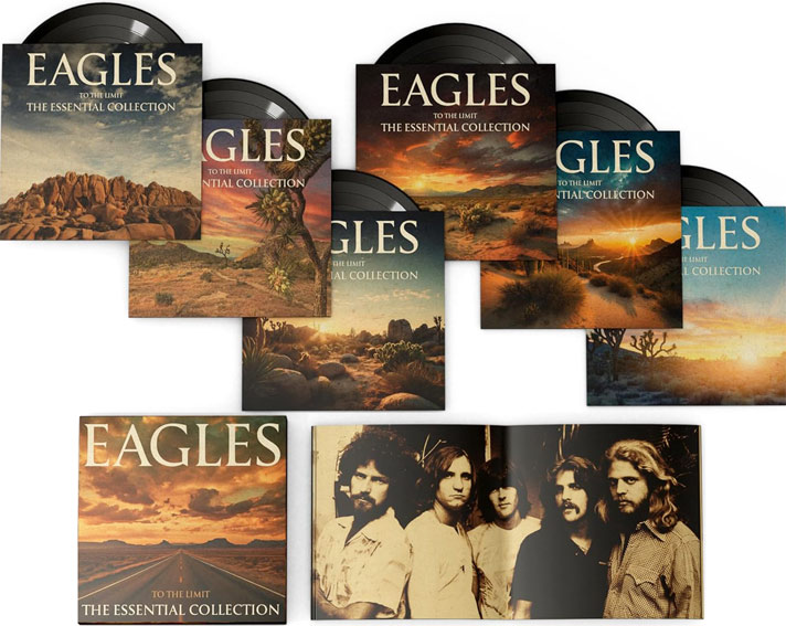 Eagles to limite essential collection vinyl lp box coffret 6LP collector