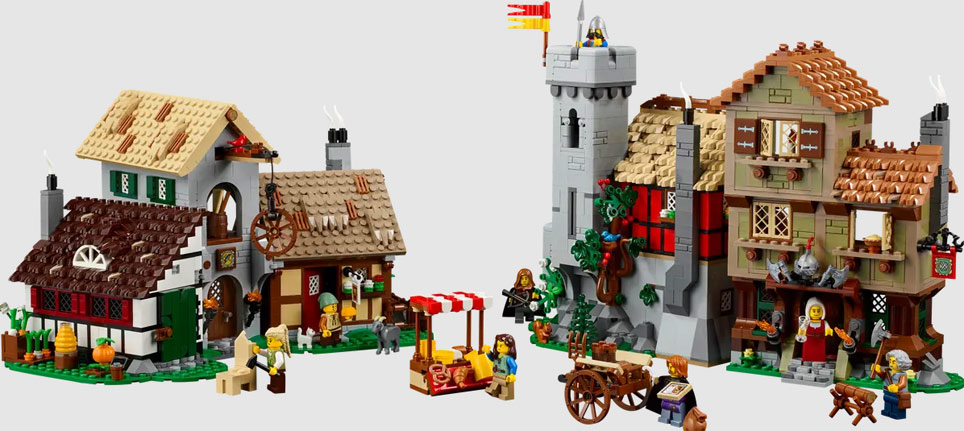 Lego ville medievale collection 2024 nouveaute
