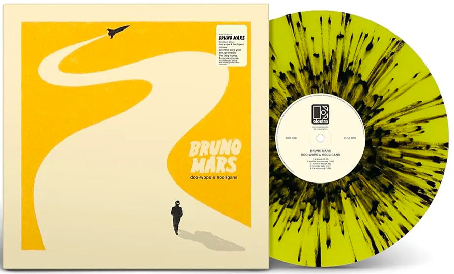 bruno mars doo waps hooligans vinyl lp edition 2024 splatter collector colore