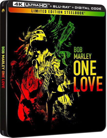 Steelbook Bob Marley one love film bluray 4k ultra hd edition collector limitee