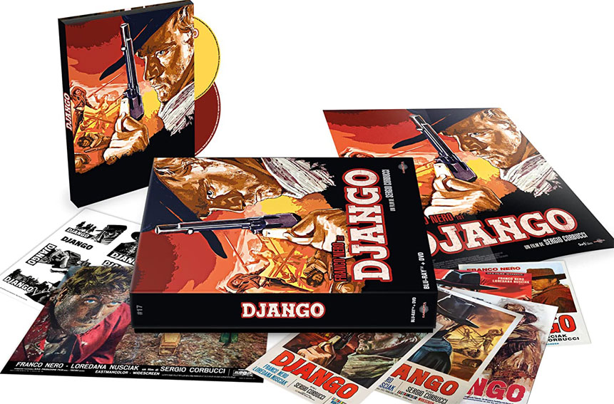 django coffret collector edition limitee bluray dvd western corbucci