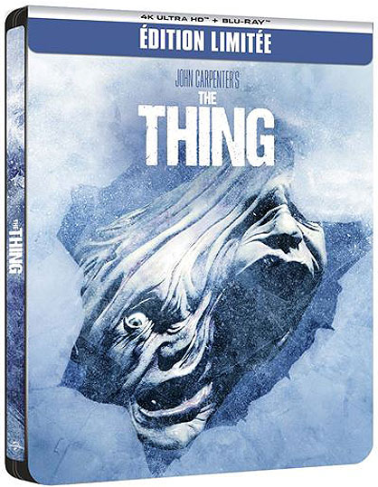 the thing steelbook 4k collector edition Blu ray 2021 carpenter