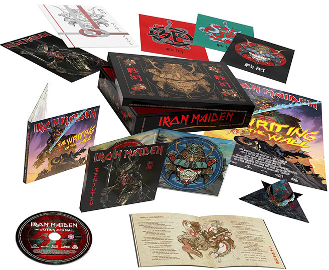 Iron maiden Senjutsu nouvel album coffret collector CD Vinyle LP 2021 edition