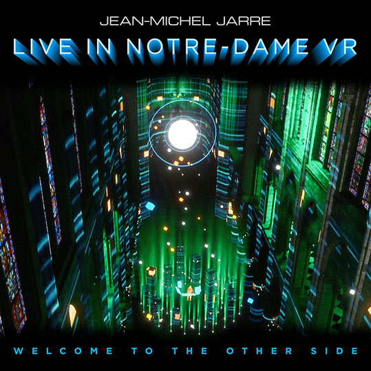 Jean Michel Jarre Live Notre Dame Welcome to The Other Side Vinyle LP 2LP