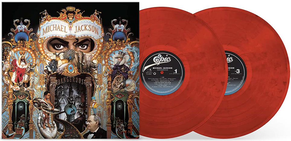 Michael Jackson dangerous edition 2LP vinyle LP