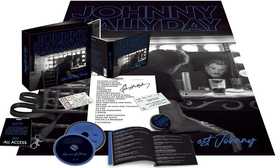 Mon nom est johnny coffret deluxe edition limitee cd