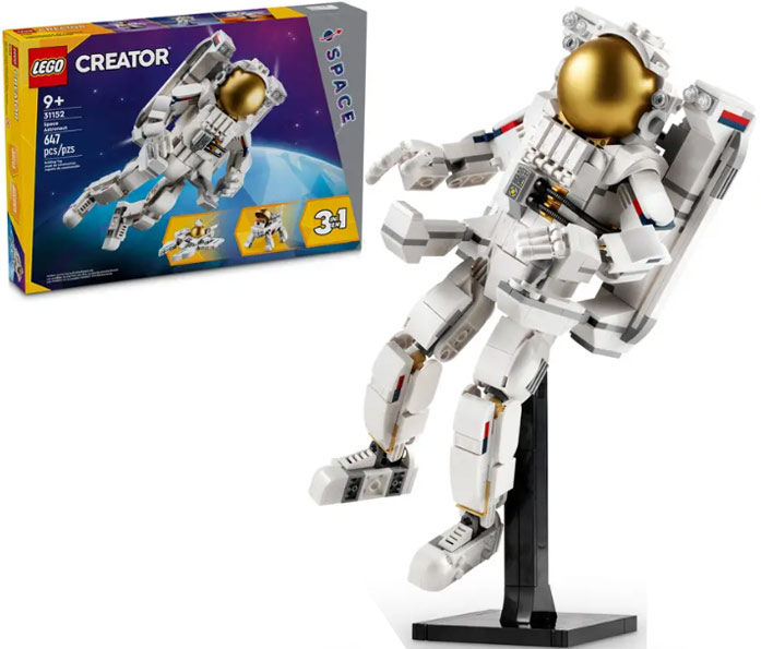 Lego astronaute espace nasa LEGO creator 31152