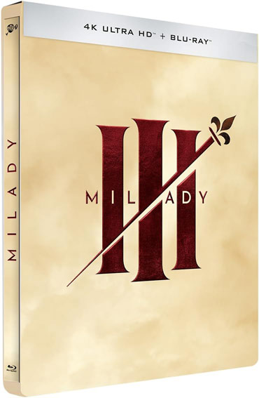 Les trois mousquetaire steelbook bluray 4k ultra hd milady
