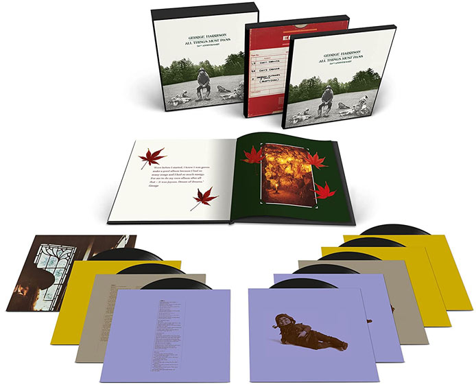 Geaorge Harrison all things must pass coffret collector 8 vinyles LP